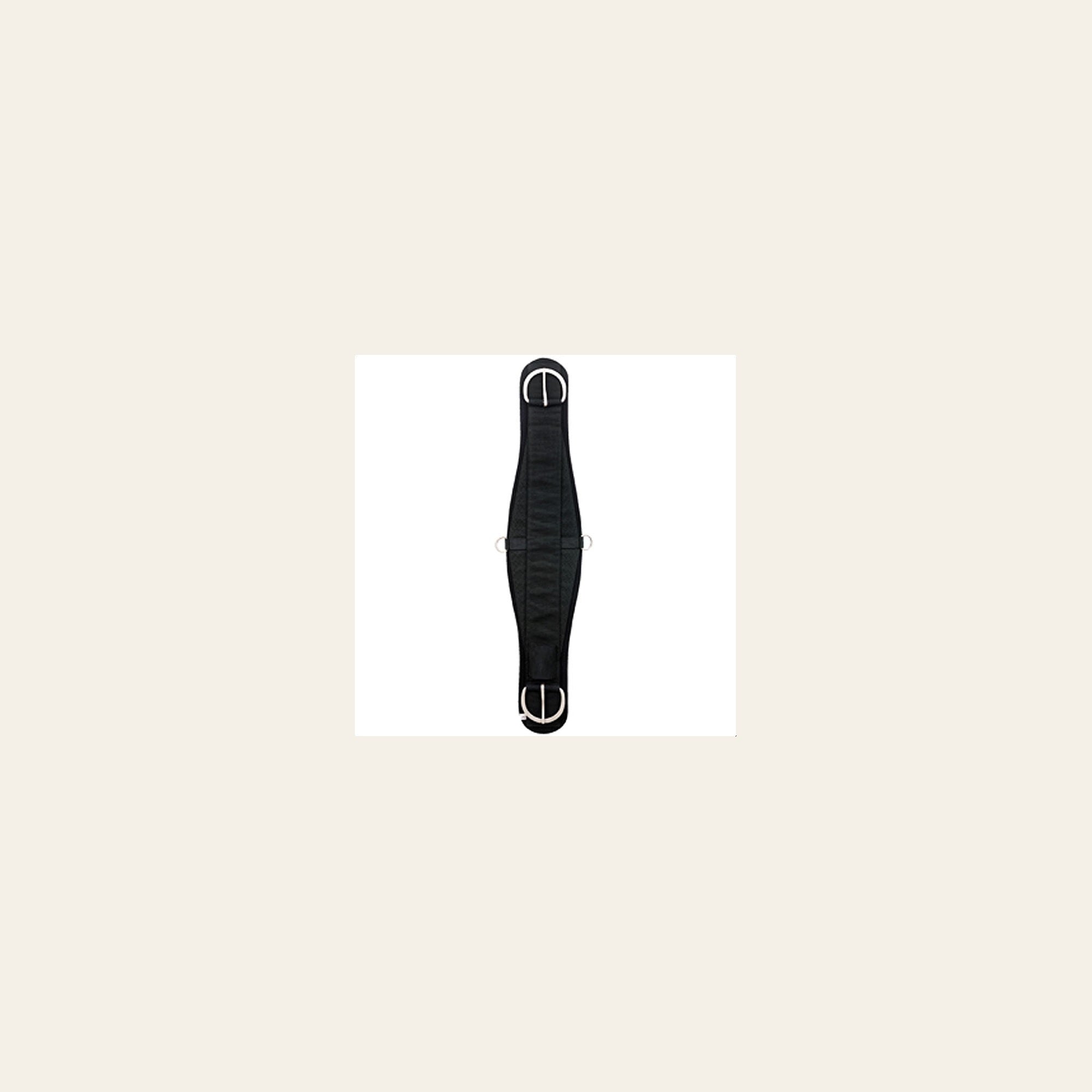 28 Inch Weaver Leather Black Horse Tack Neoprene Roper Cinch