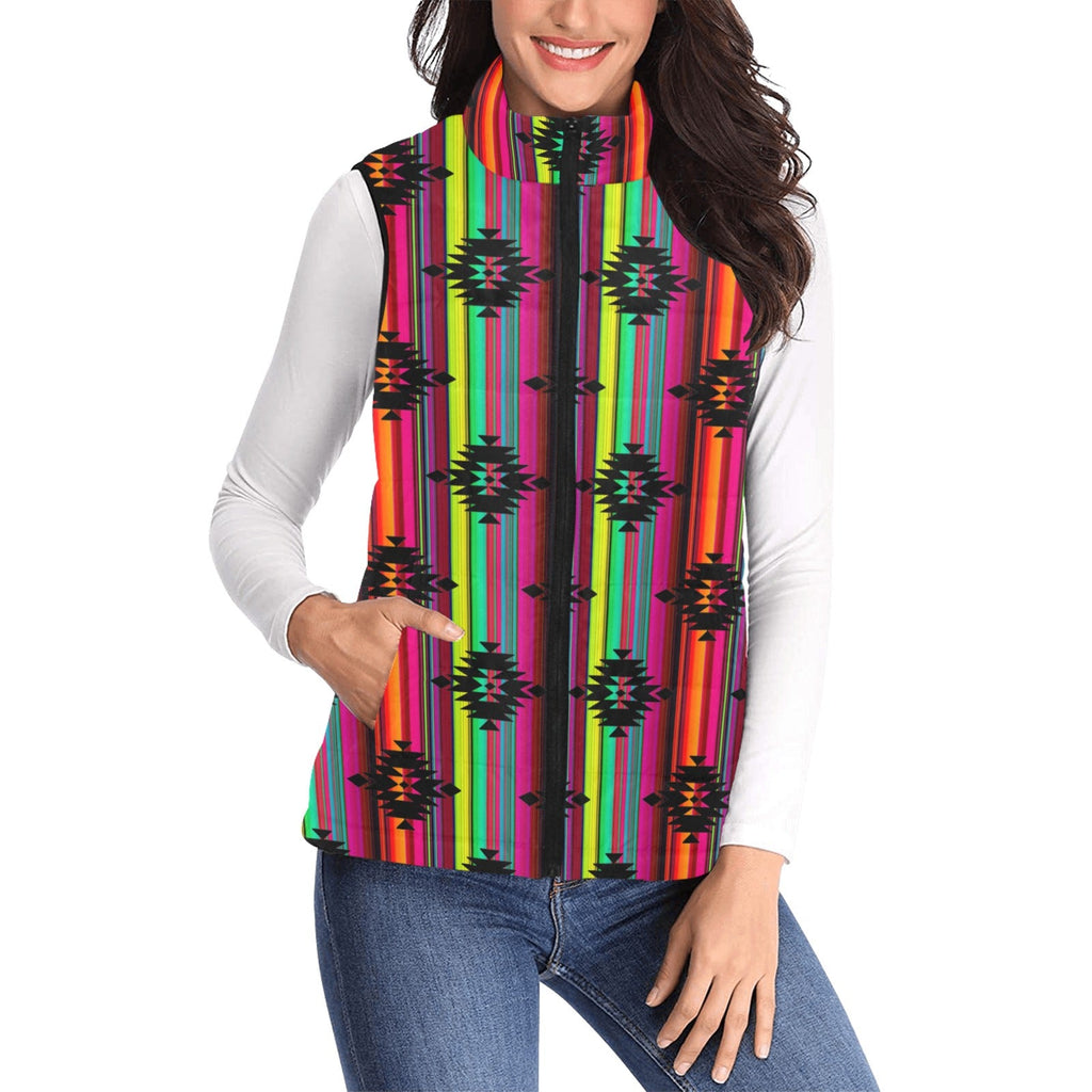 Baha Ranch Aztec Vintage Rodeo Women's Puffy Vest by Baha Ranch Western Wear - product image 2