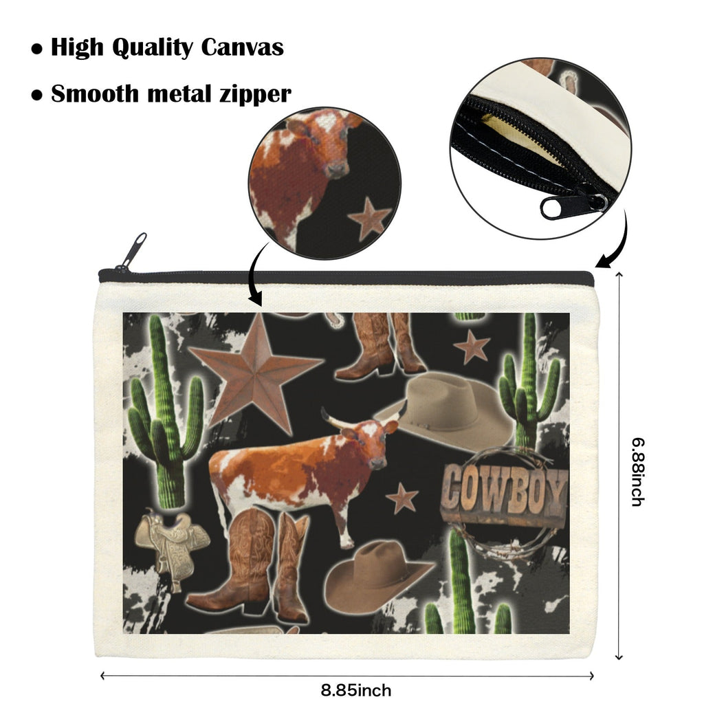 Baha Ranch Western Cosmetic Bag Pack of 5 Made in America by Baha Ranch Western Wear - product image 3