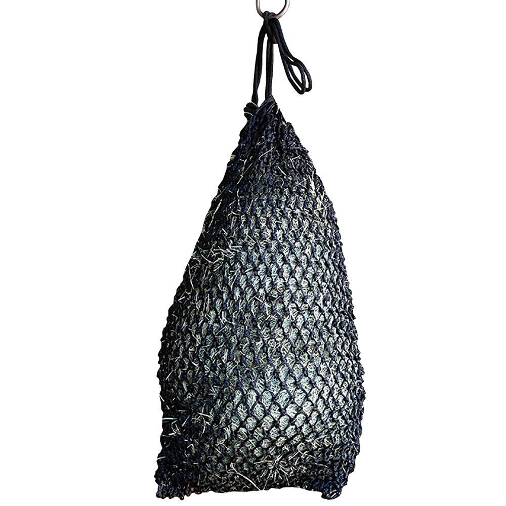28" X 13" Professional Choice Horse Feeding Hay Net Slow Feeder 39" Rope Black