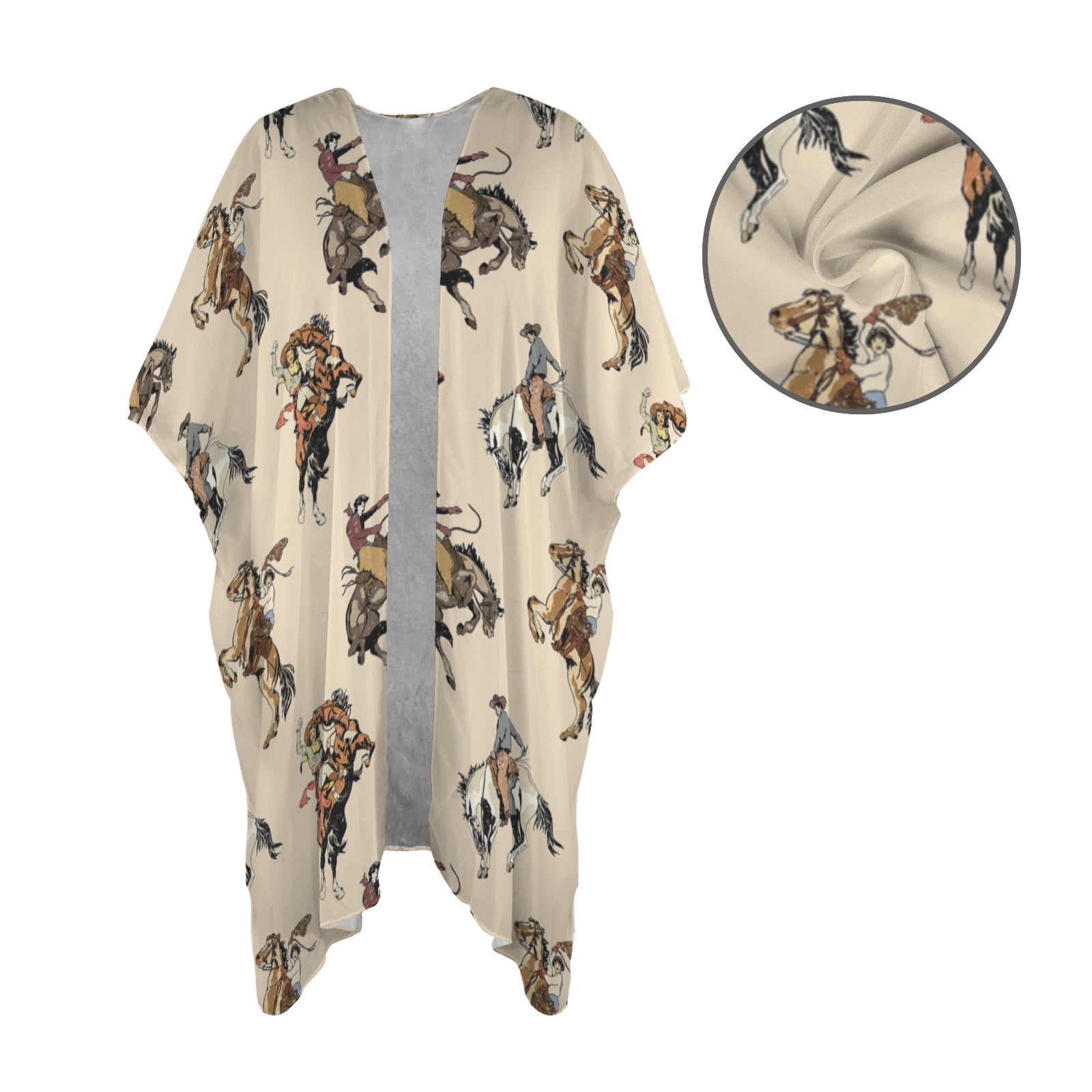 Baha Ranch Vintage Cowgirl Duster Kimono Coverup by Baha Ranch Western Wear - product image 4