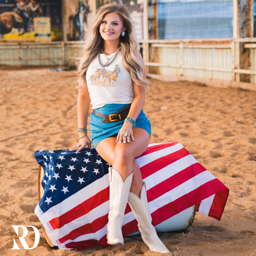 Take Me To The Team Roping Tank | Top — view 3