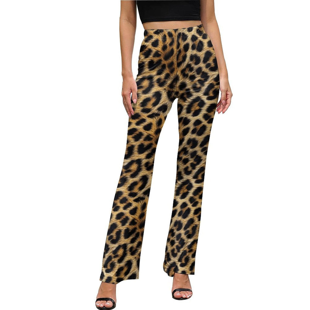 Baha Ranch Retro Pop Western Leopard Animal Print Flare Pants by Baha Ranch Western Wear - product image 2