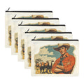 Baha Ranch Cowboy Cattle Rancher pack of 5 Cosmetic Bags Made in America by Baha Ranch Western Wear - product image 2