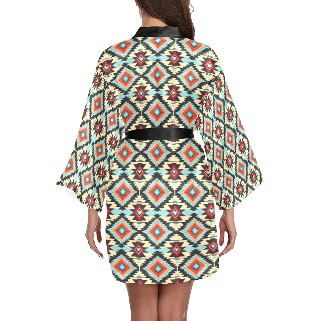 Baha Ranch Colorado Aztec Women's Lounge Kimono Robe by Baha Ranch Western Wear - product image 2