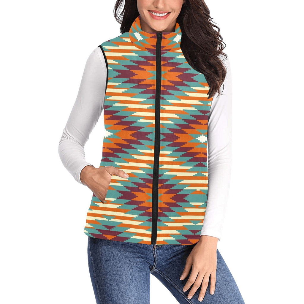 Baha Ranch Chama Valley Aztec Puffy Vest by Baha Ranch Western Wear
