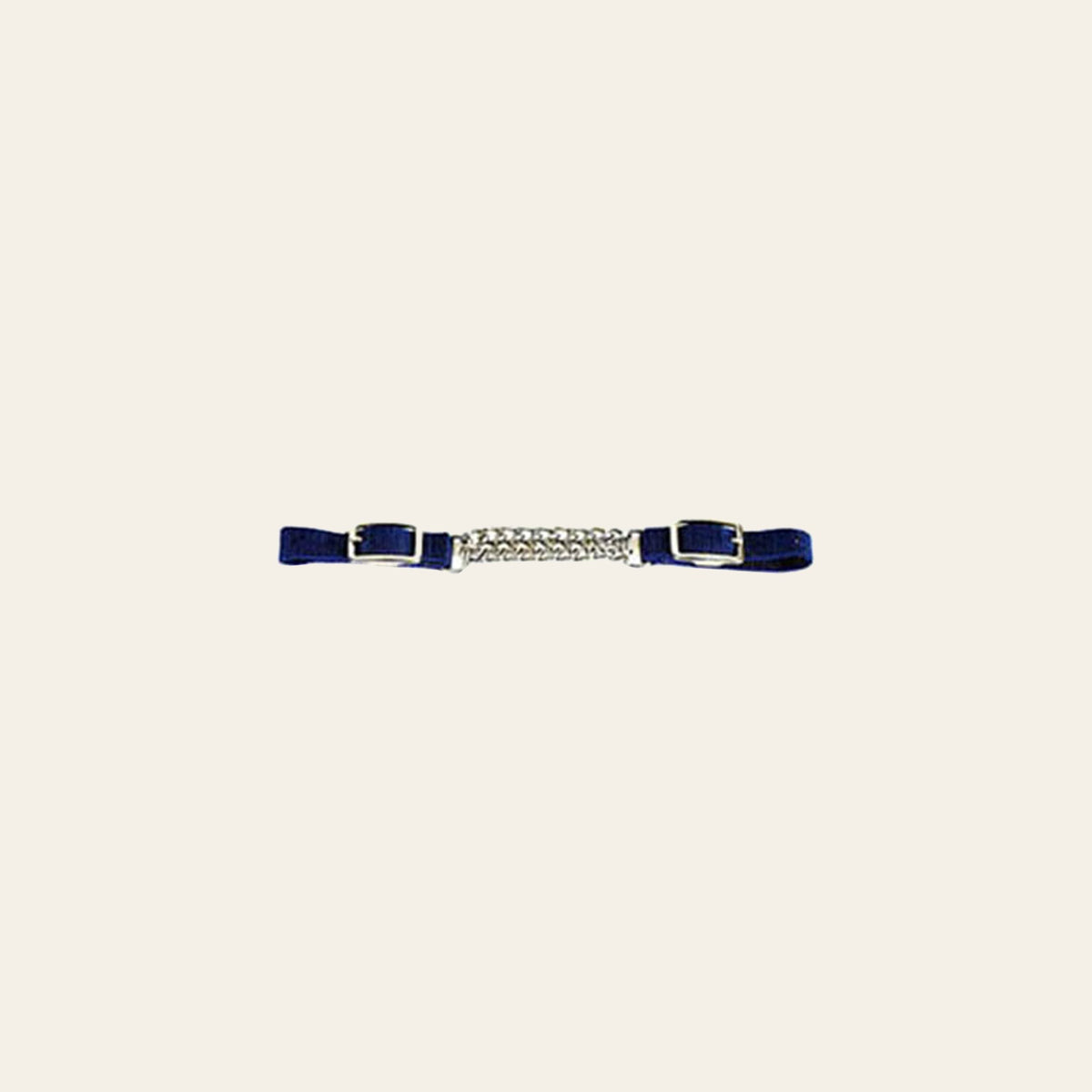 3/4"X19" Hilason Poly Strap With Double Curb Chain