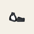Hilason Lightweight Aluminum Western Horse Stirrups With Leather Wrapped Non Slip Tread