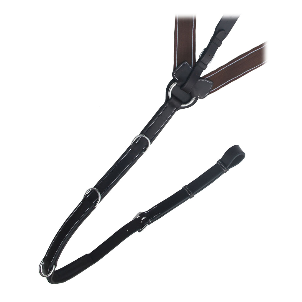 ExionPro Heart Shape 3 Point Breastplate - Matching Elastic by Bridles & Reins - alternate view 8