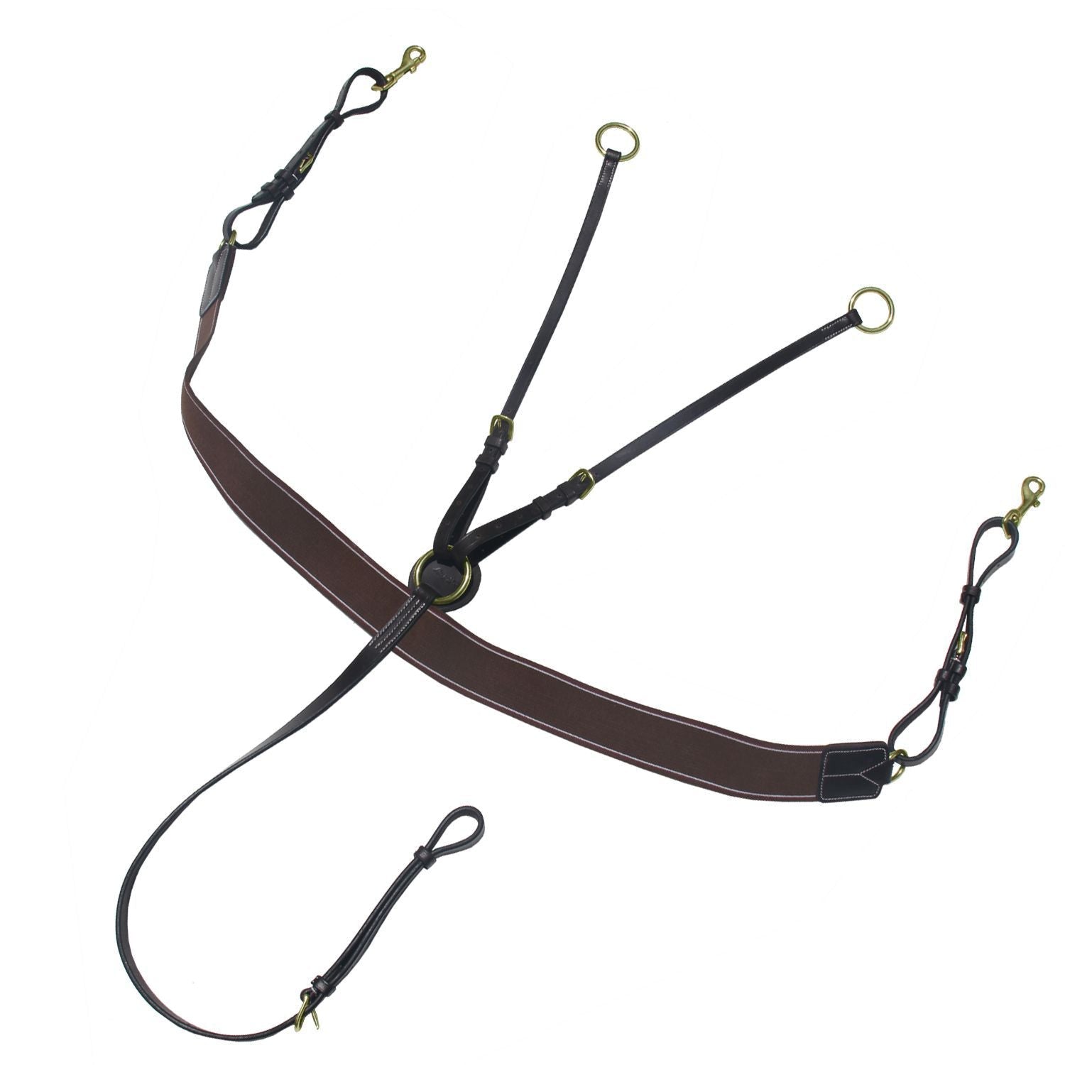 ExionPro Elastic Breastplate with Girth Strap by Bridles & Reins - alternate view 7