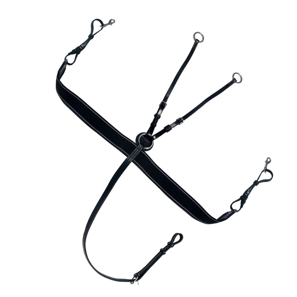 ExionPro Elastic Breastplate with Girth Strap by Bridles & Reins - alternate view 2