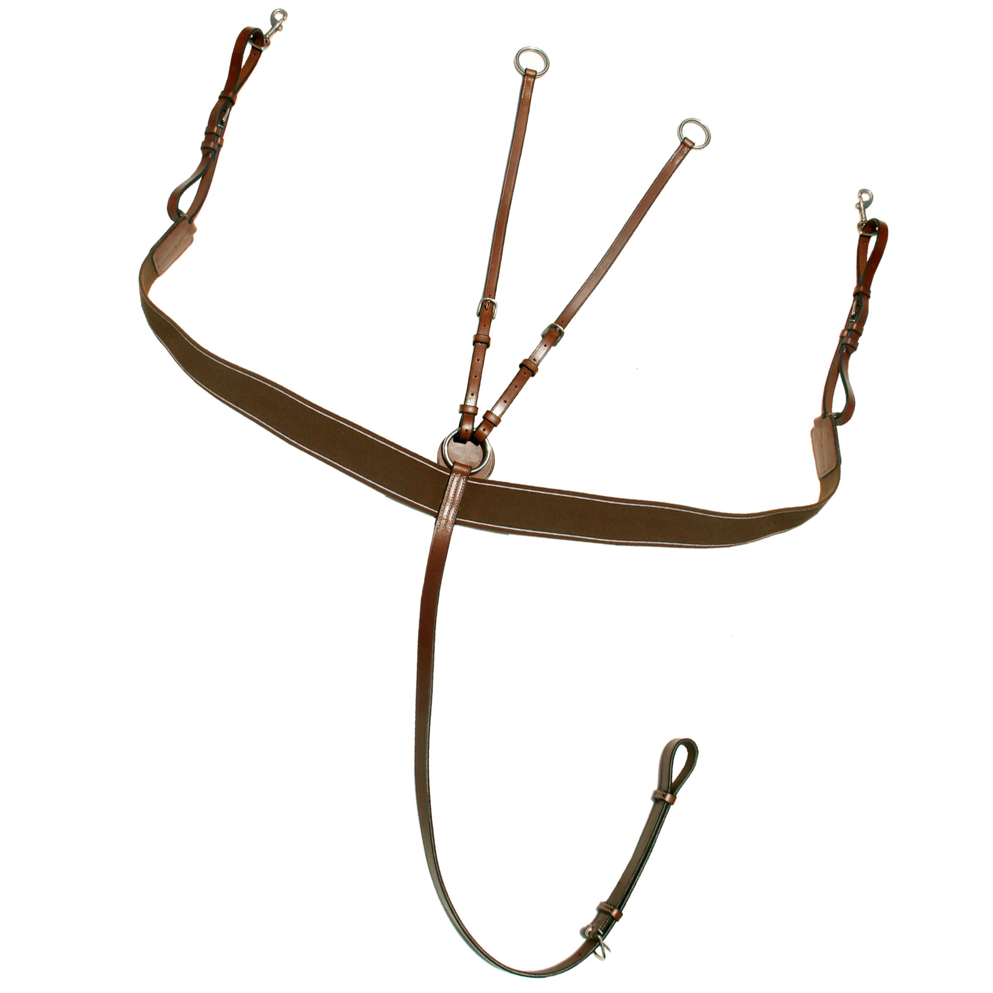 ExionPro Elastic Breastplate with Girth Strap by Bridles & Reins - alternate view 4
