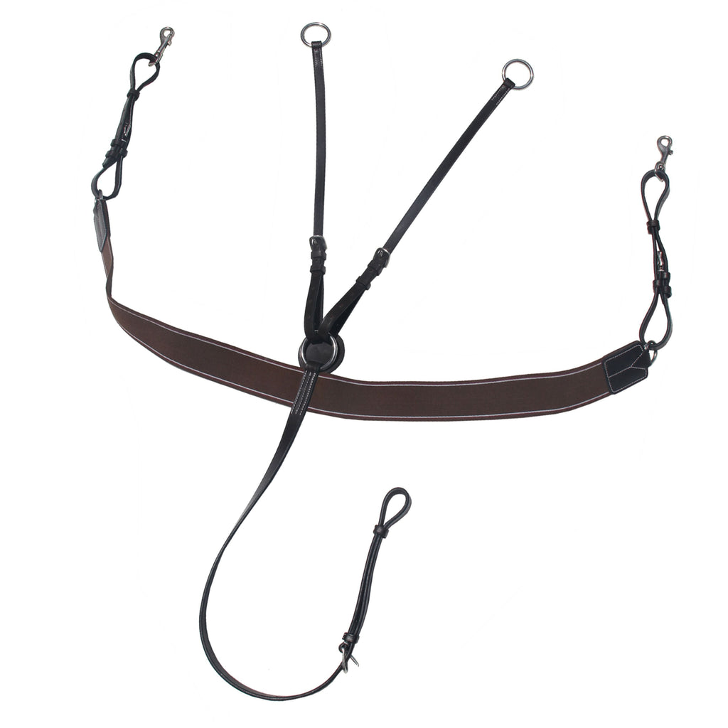 ExionPro Elastic Breastplate with Girth Strap by Bridles & Reins