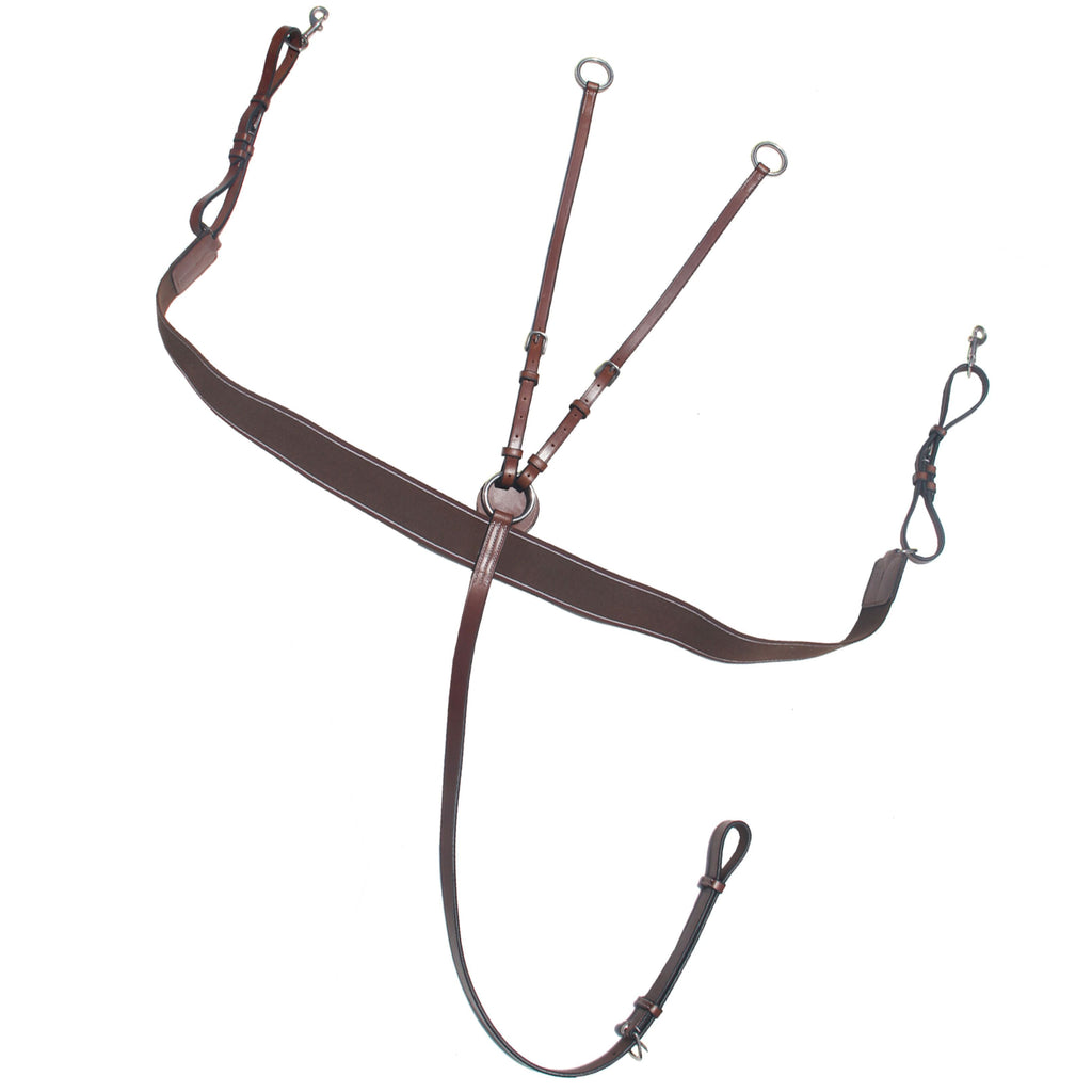 ExionPro Elastic Breastplate with Girth Strap by Bridles & Reins - alternate view 3