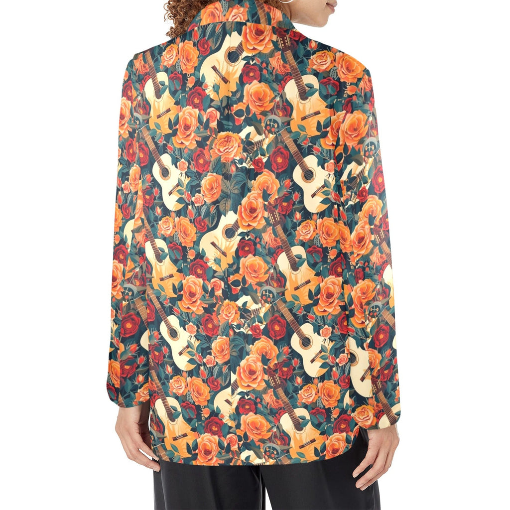 Baha Ranch Colores De Mexico Roses & Guitars Floral Blazer by Baha Ranch Western Wear - product image 7