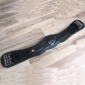30" Horze Smooth Dressage Contoured Leather Horse Saddle Cinch Girth Black