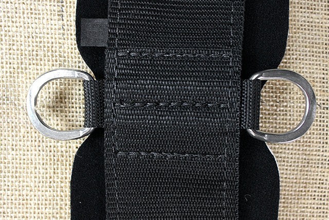 22 Inch Weaver Air Flex Straight Horse Cinch Girth Black Roll Snug Buckle