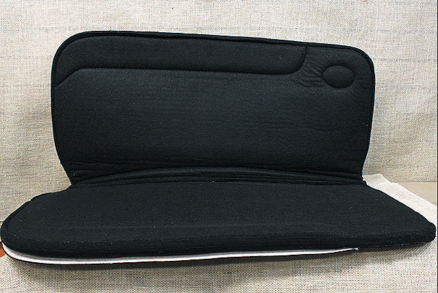 22 Inch Weaver Air Flex Straight Horse Cinch Girth Black Roll Snug Buckle