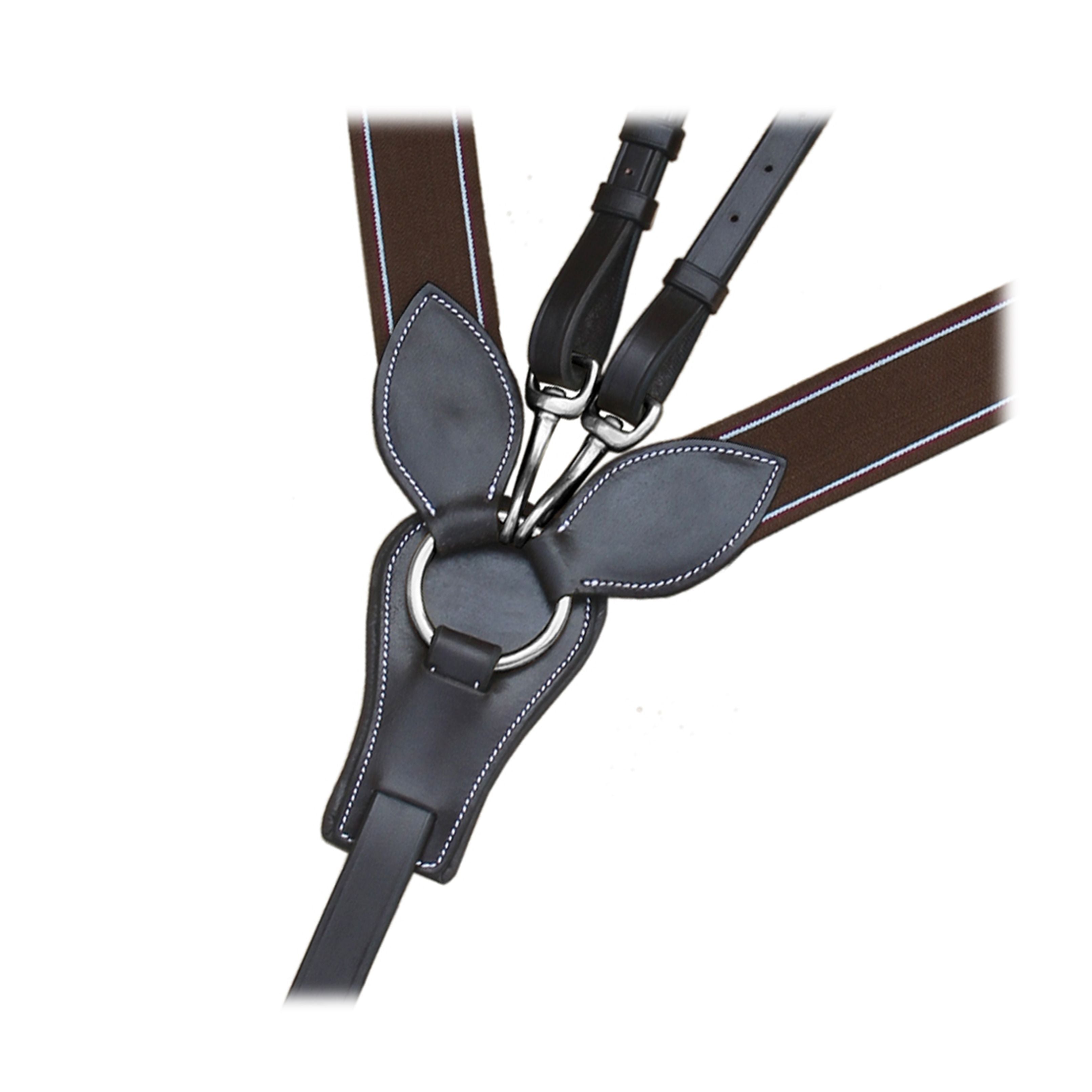 ExionPro Wide Elastic 3 Point Breastplate - Matching Elastic by Bridles & Reins - alternate view 8