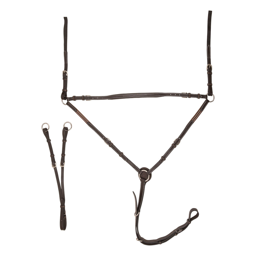 ExionPro Hunting Breastplate with Adjustable Bridge by Bridles & Reins