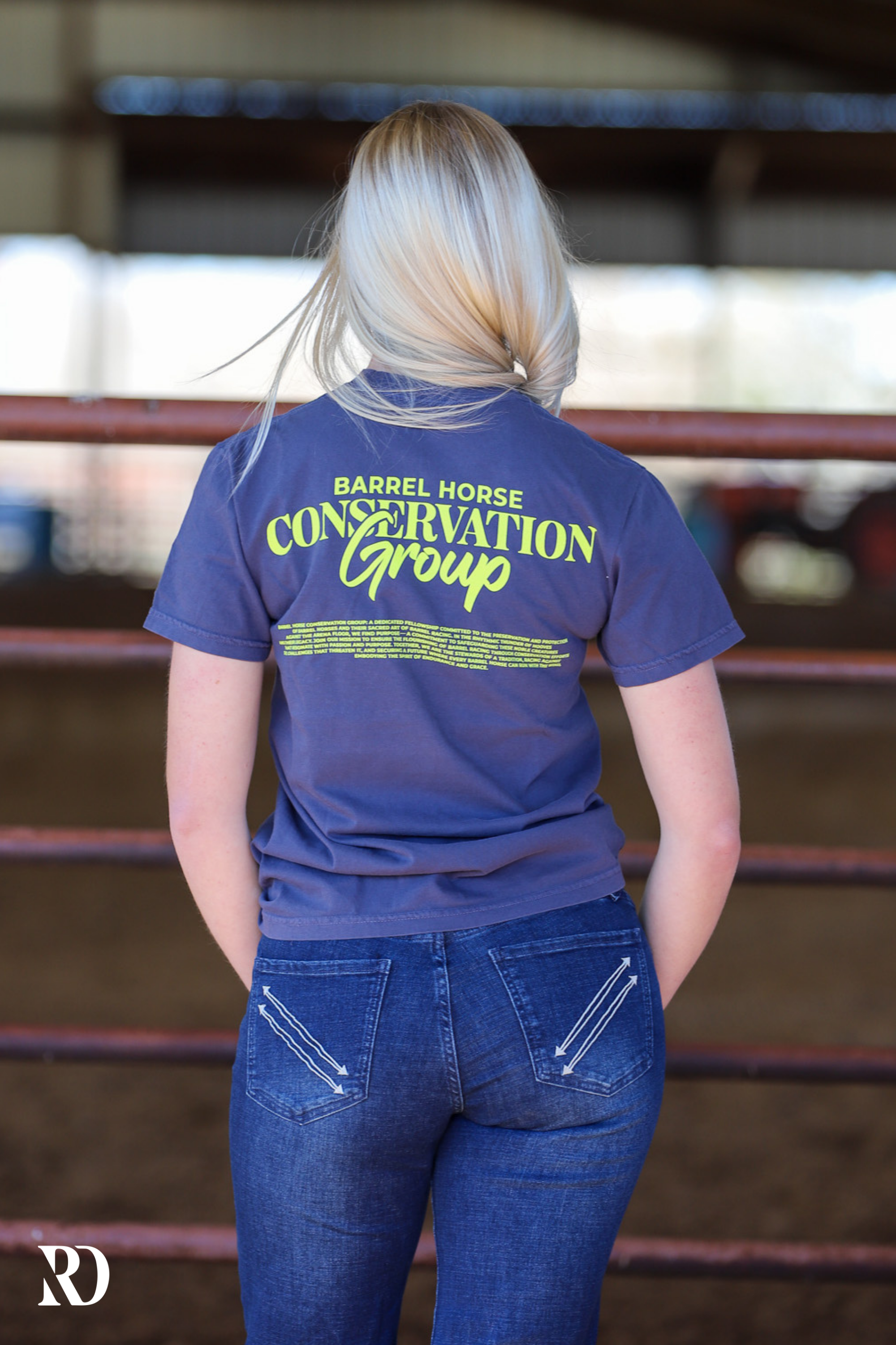 Barrel Horse Conservation Group | Tee — view 6