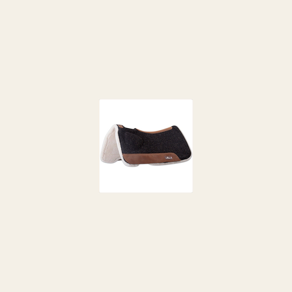 31X32 Classic Equine Biofit Fleece Relief Horse Saddle Pad 7/8" Wool Blend