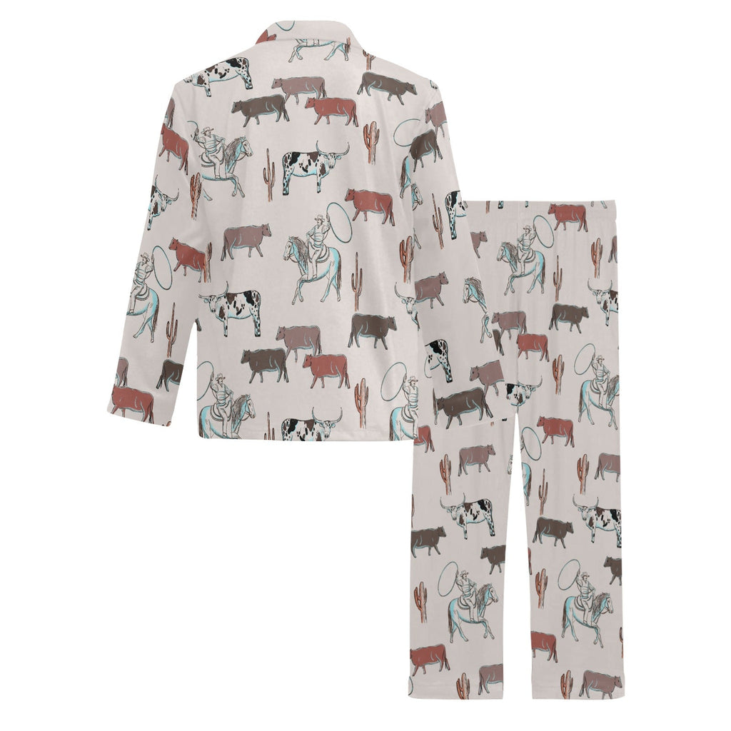 Baha Ranch Cattle Drive Men's Western Pajama Set by Baha Ranch Western Wear - product image 4