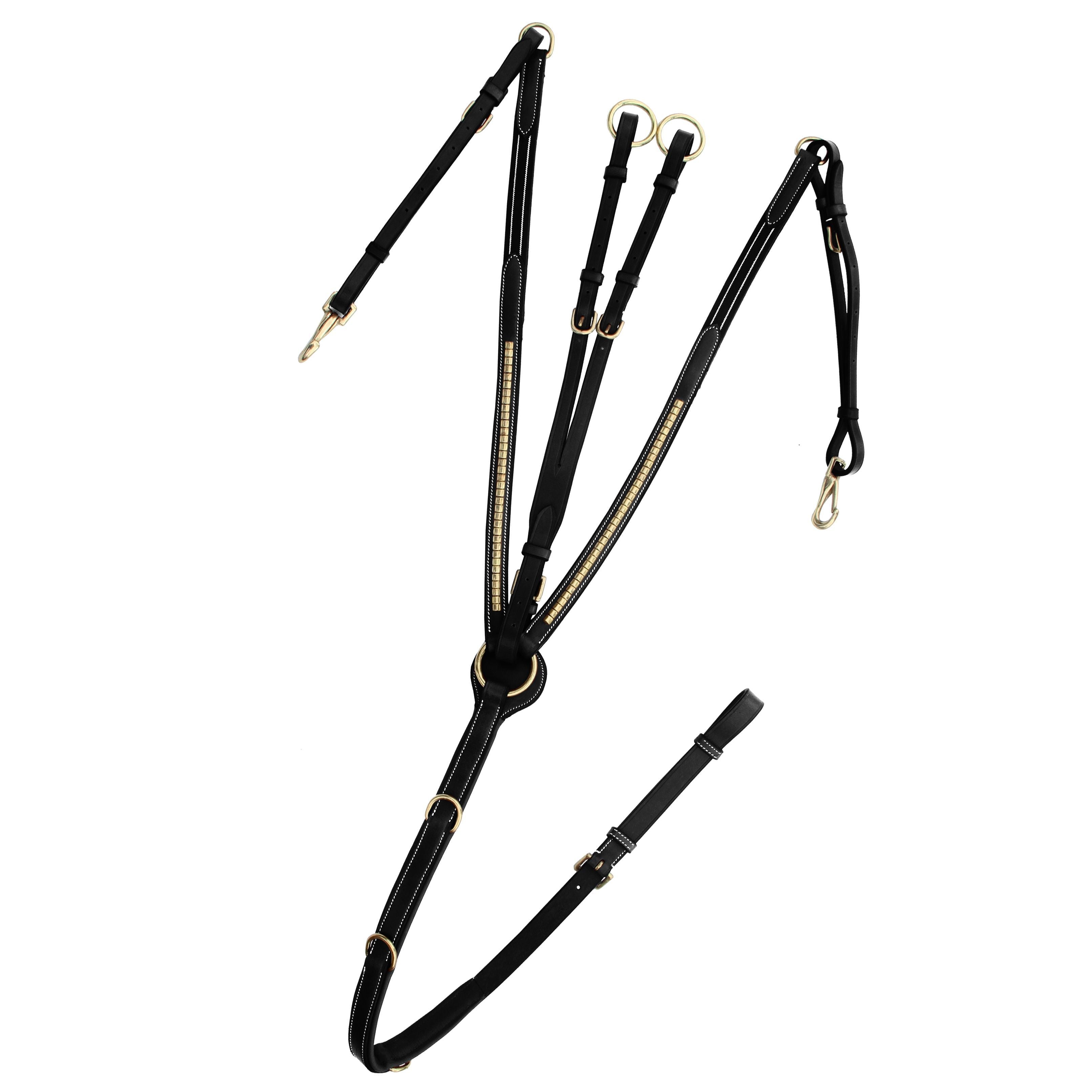 ExionPro SS / Brass Clincher Breastplate by Bridles & Reins - alternate view 2