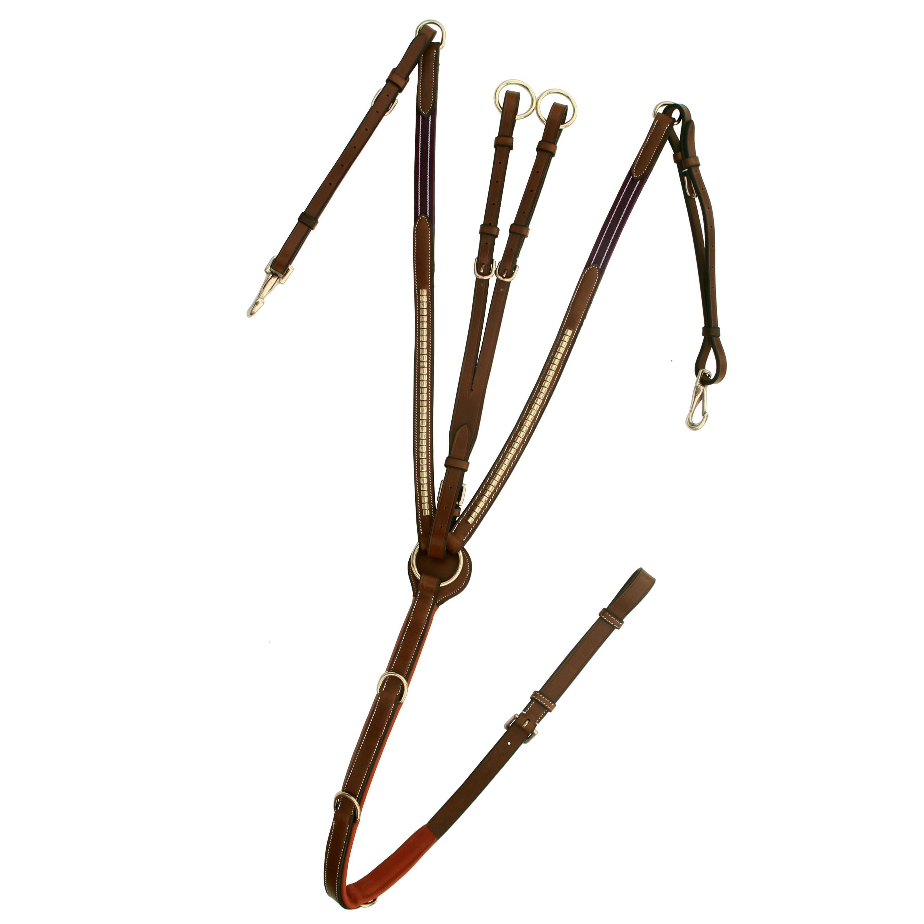 ExionPro SS / Brass Clincher Breastplate by Bridles & Reins - alternate view 4