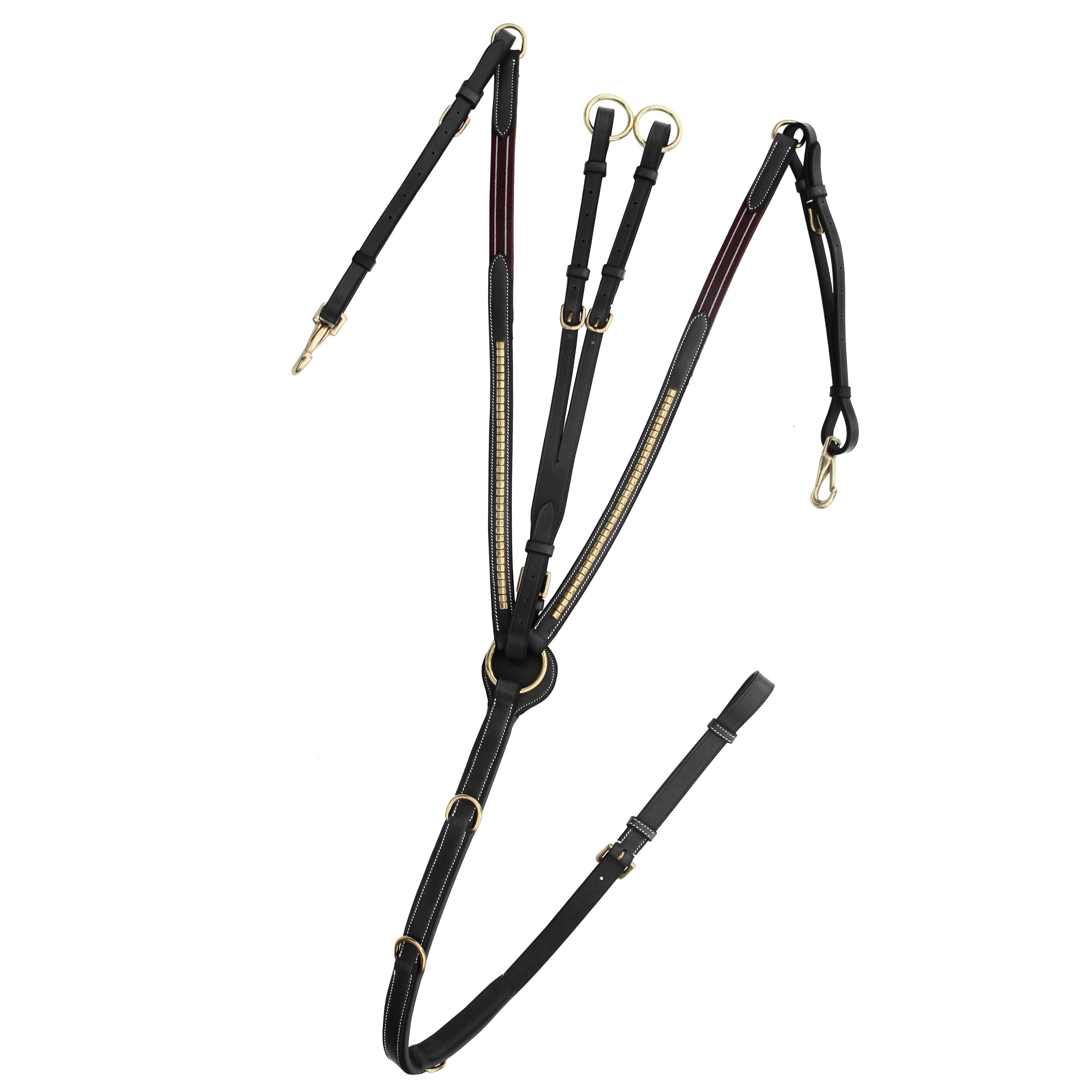 ExionPro SS / Brass Clincher Breastplate by Bridles & Reins