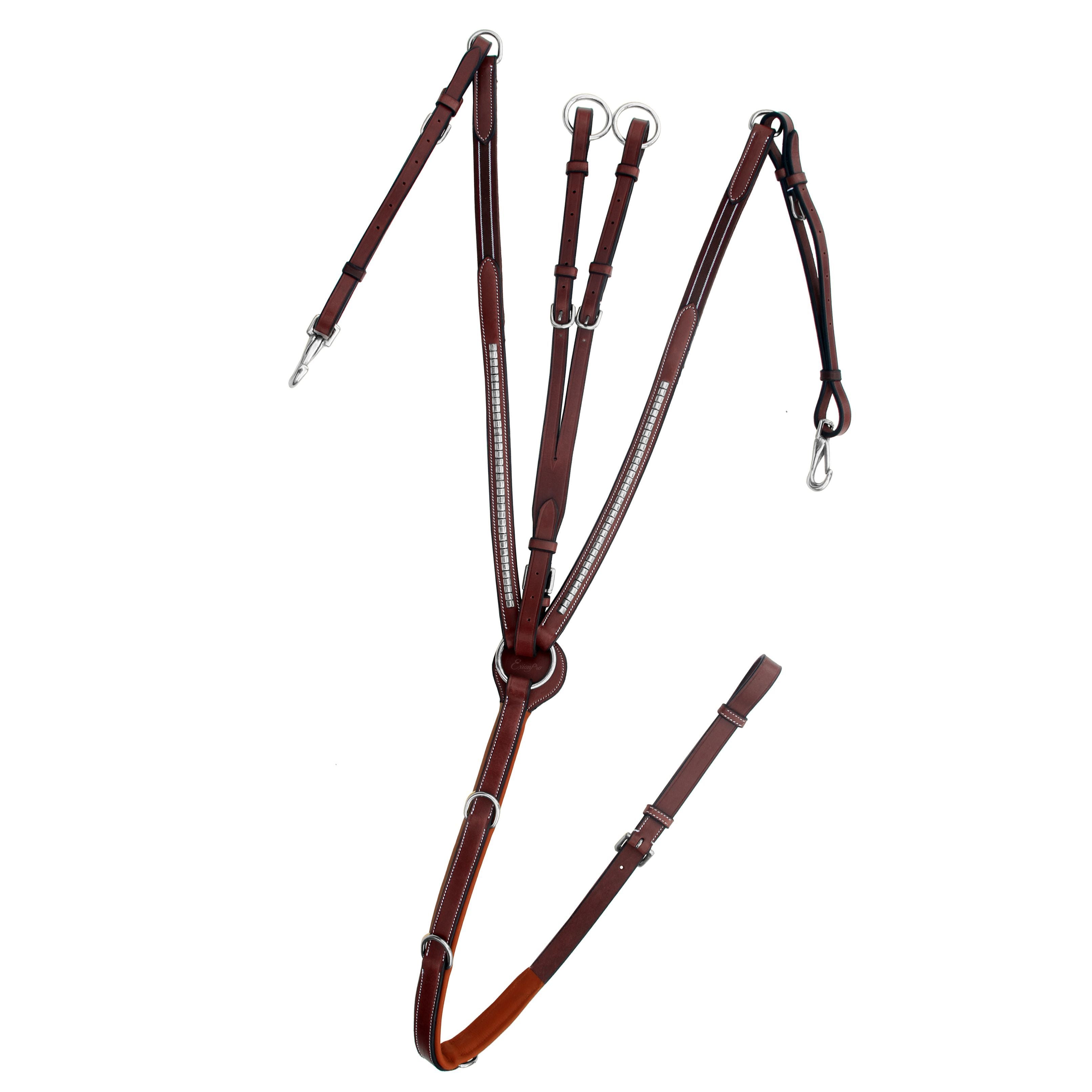 ExionPro SS / Brass Clincher Breastplate by Bridles & Reins - alternate view 12
