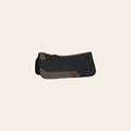 HILASON Western Wool Felt Horse Saddle Pad W/ Distressed Wear Leather | for Horses