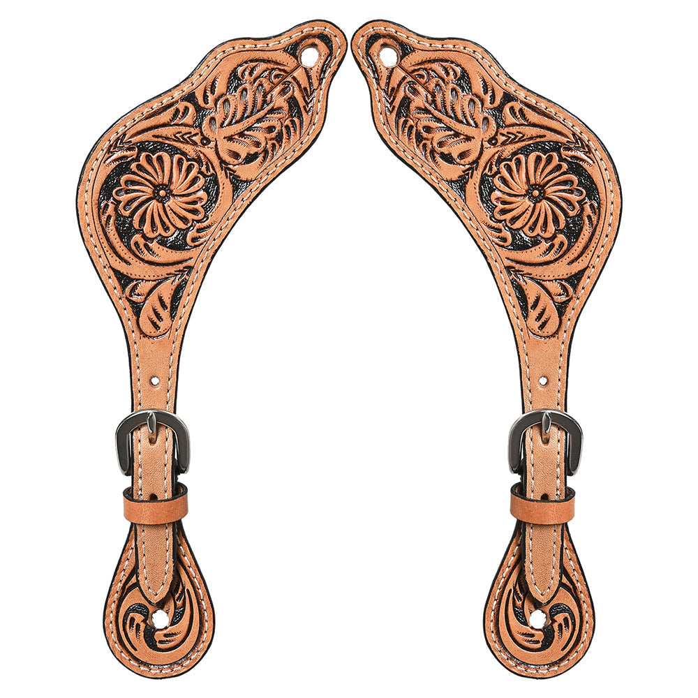 Hilason Western Style Men & Womens Spur Straps for Horse Riding, Barrel Racing,Show,and Rodeo