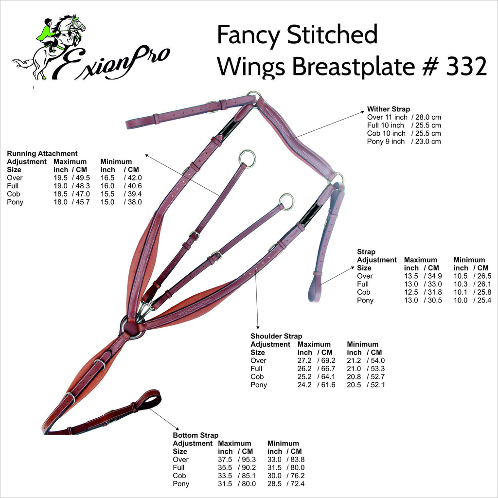 ExionPro Wings Breastplate by Bridles & Reins - alternate view 5