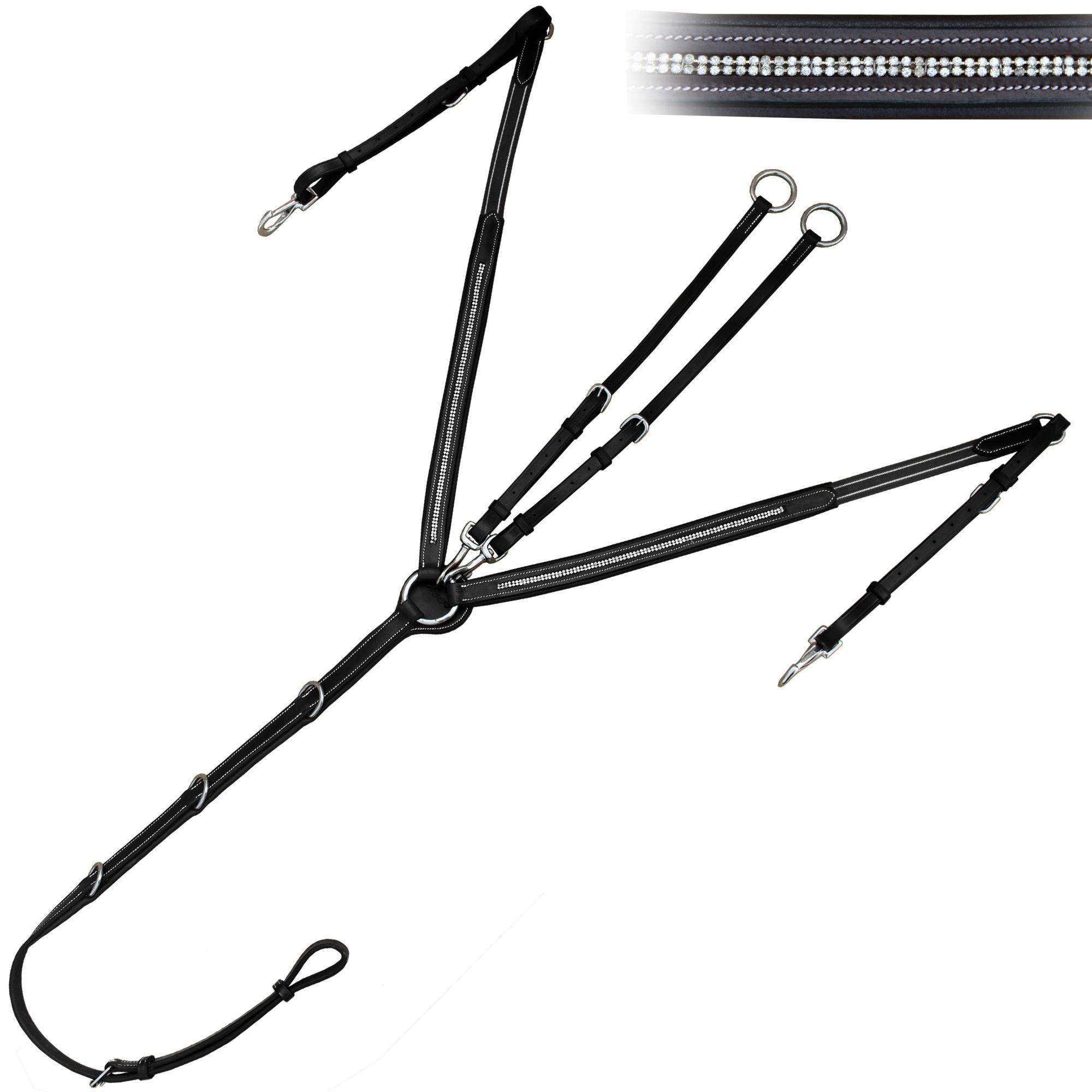 ExionPro Bling Breastplate by Bridles & Reins - alternate view 2
