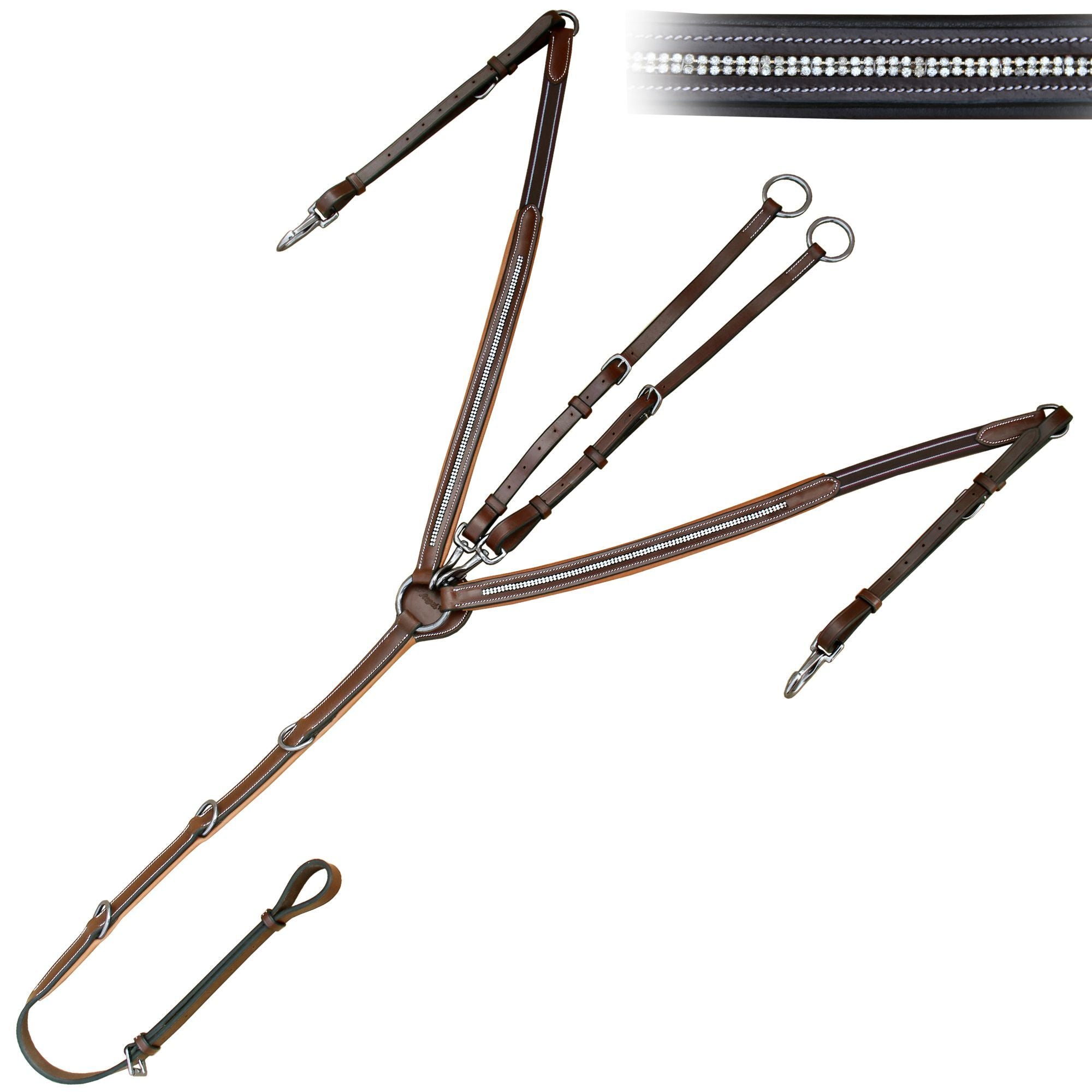 ExionPro Bling Breastplate by Bridles & Reins - alternate view 4