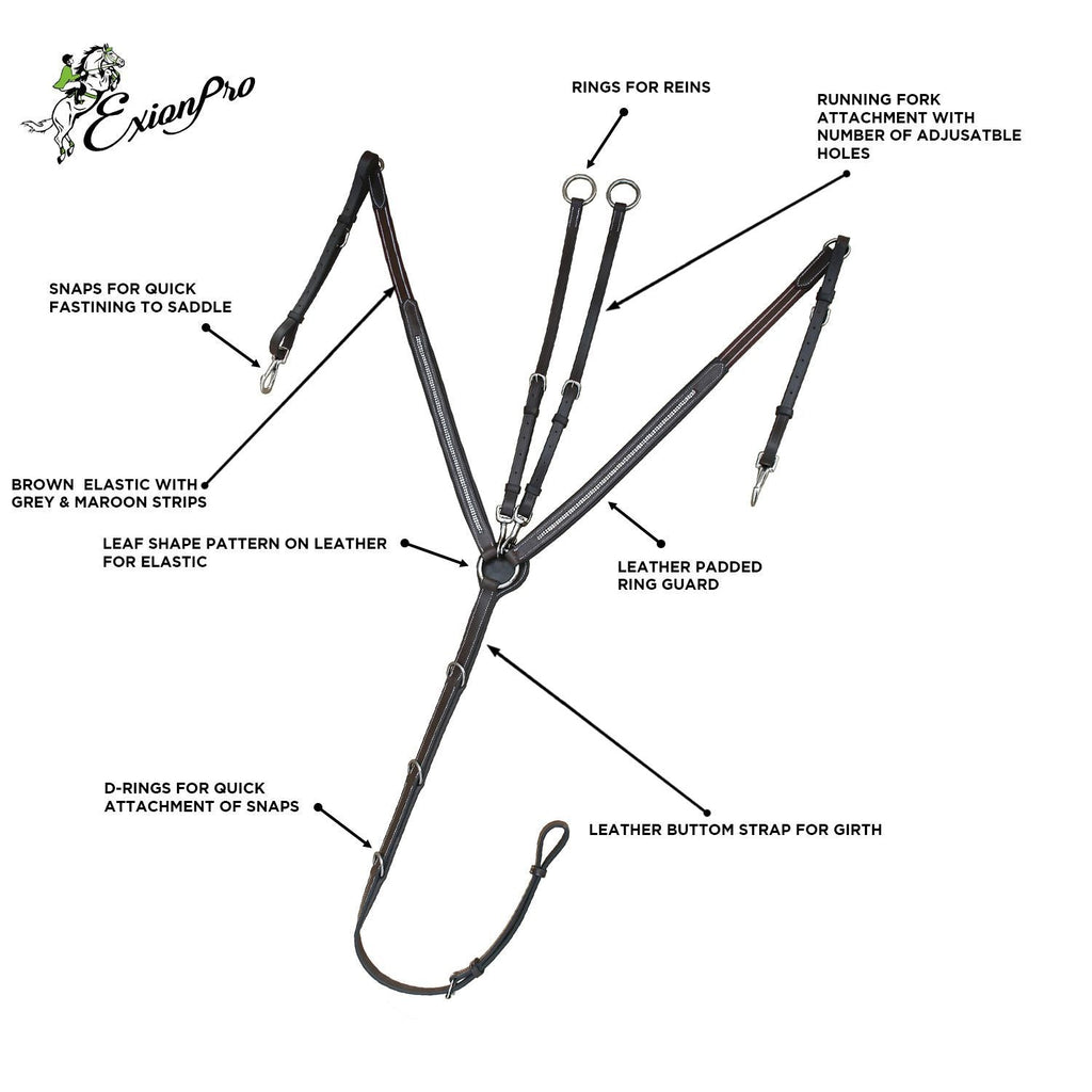 ExionPro Bling Breastplate by Bridles & Reins - alternate view 5