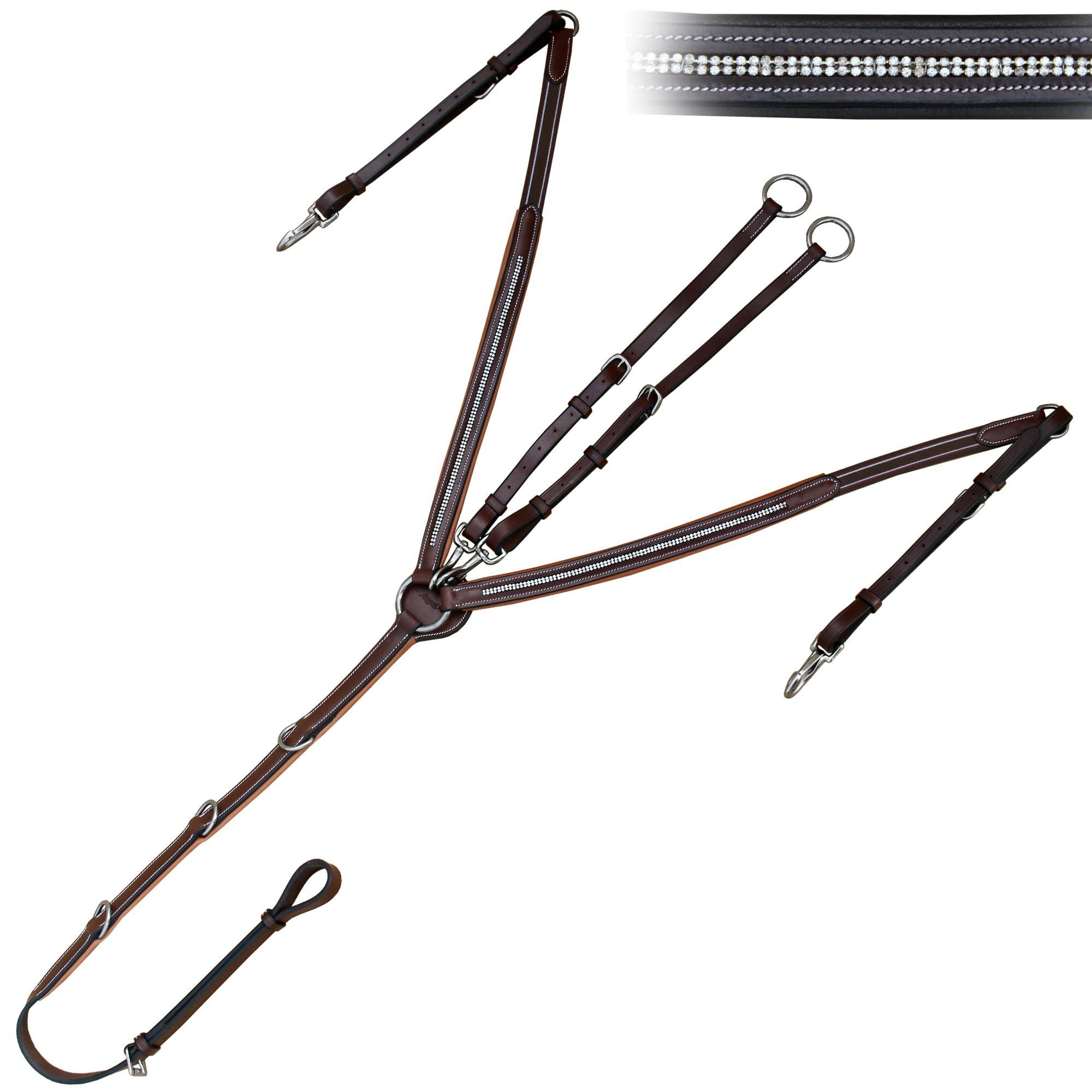 ExionPro Bling Breastplate by Bridles & Reins - alternate view 3