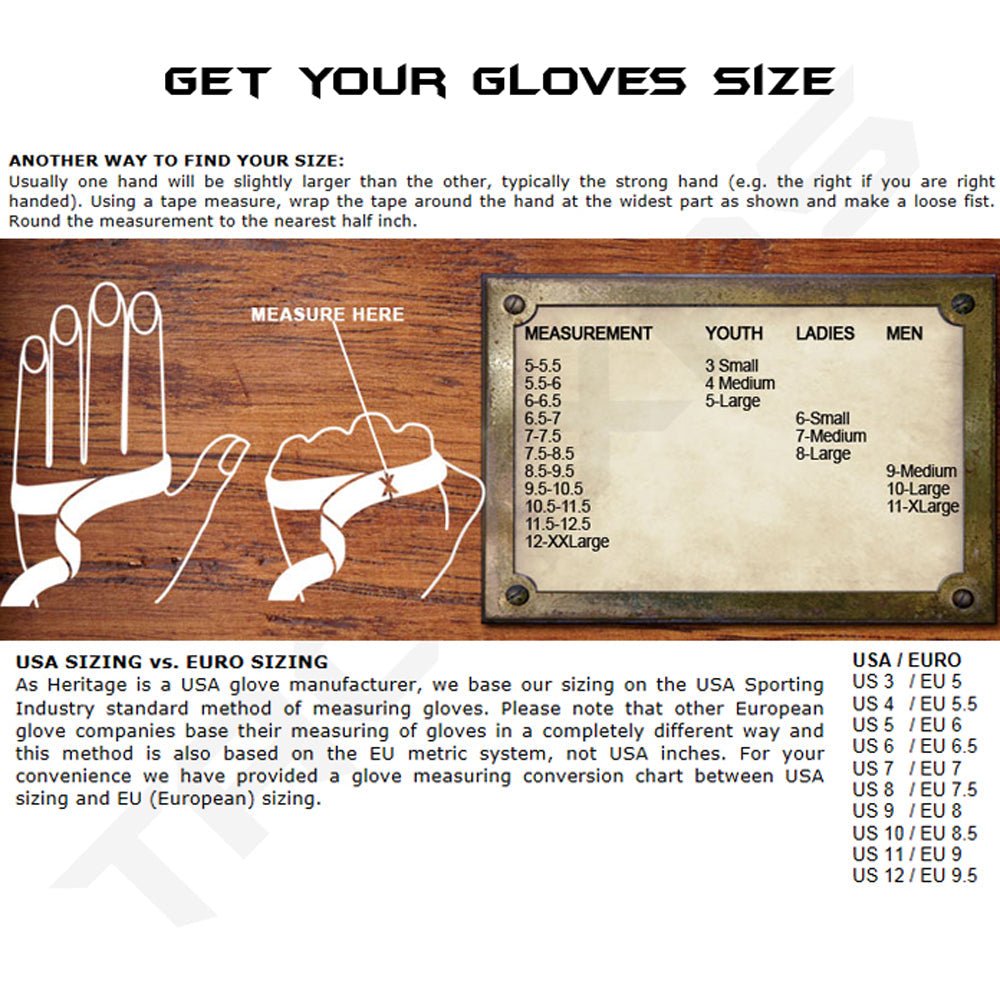 Heritage Utility Work Riding Gloves Horse Equestrian Pack Of 3 Pairs