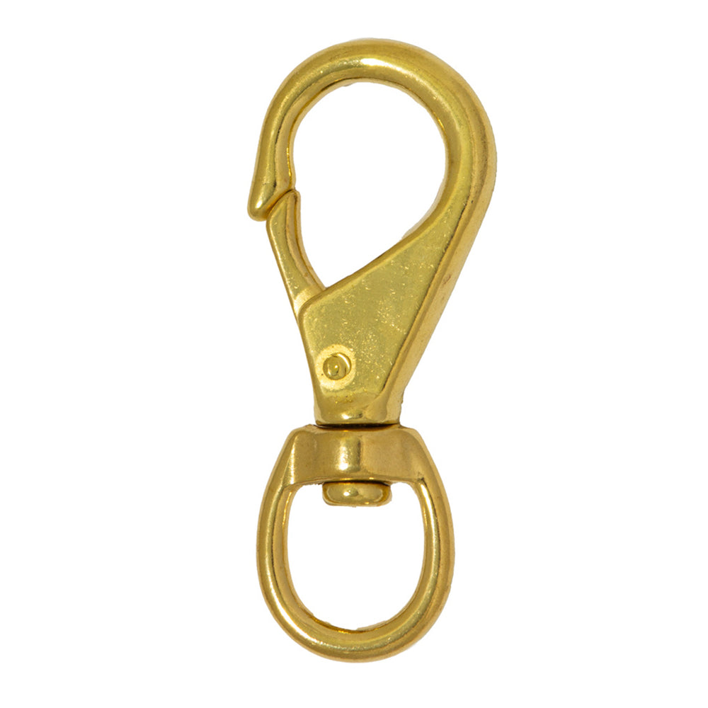 Hilason 3/4" X 3-3/4" Spring Snap No 2 Solid Brass
