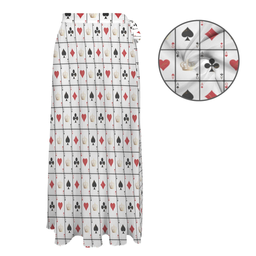 Baha Ranch Vegas Gambling Beach Coverup Skirt by Baha Ranch Western Wear - product image 5