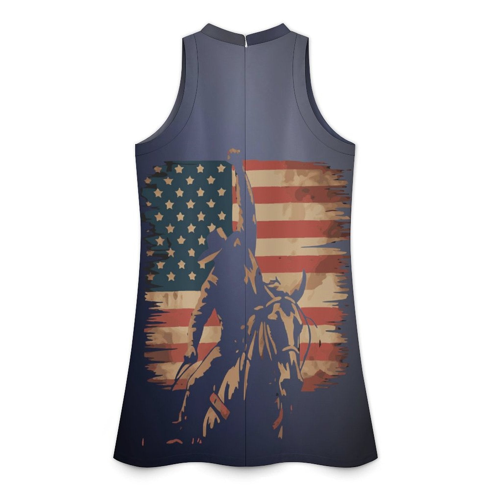Baha Ranch American Rodeo Sleeveless Mini Dress by Baha Ranch Western Wear - product image 2