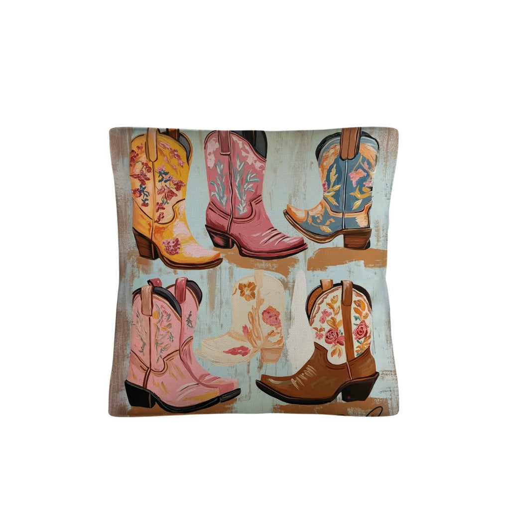 Baha Ranch Danilo Boots Pillow Case Custom Pillow Case Made in America by Baha Ranch Western Wear - product image 2