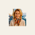 Brown and Tan Paisley Wild Rag - Western Scarf