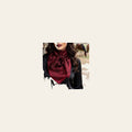 35X35" Burgundy Jacquard Wild Rag / Scarf WR4001