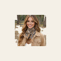 Yellow and Tan Paisley Wild Rag - Western Scarf