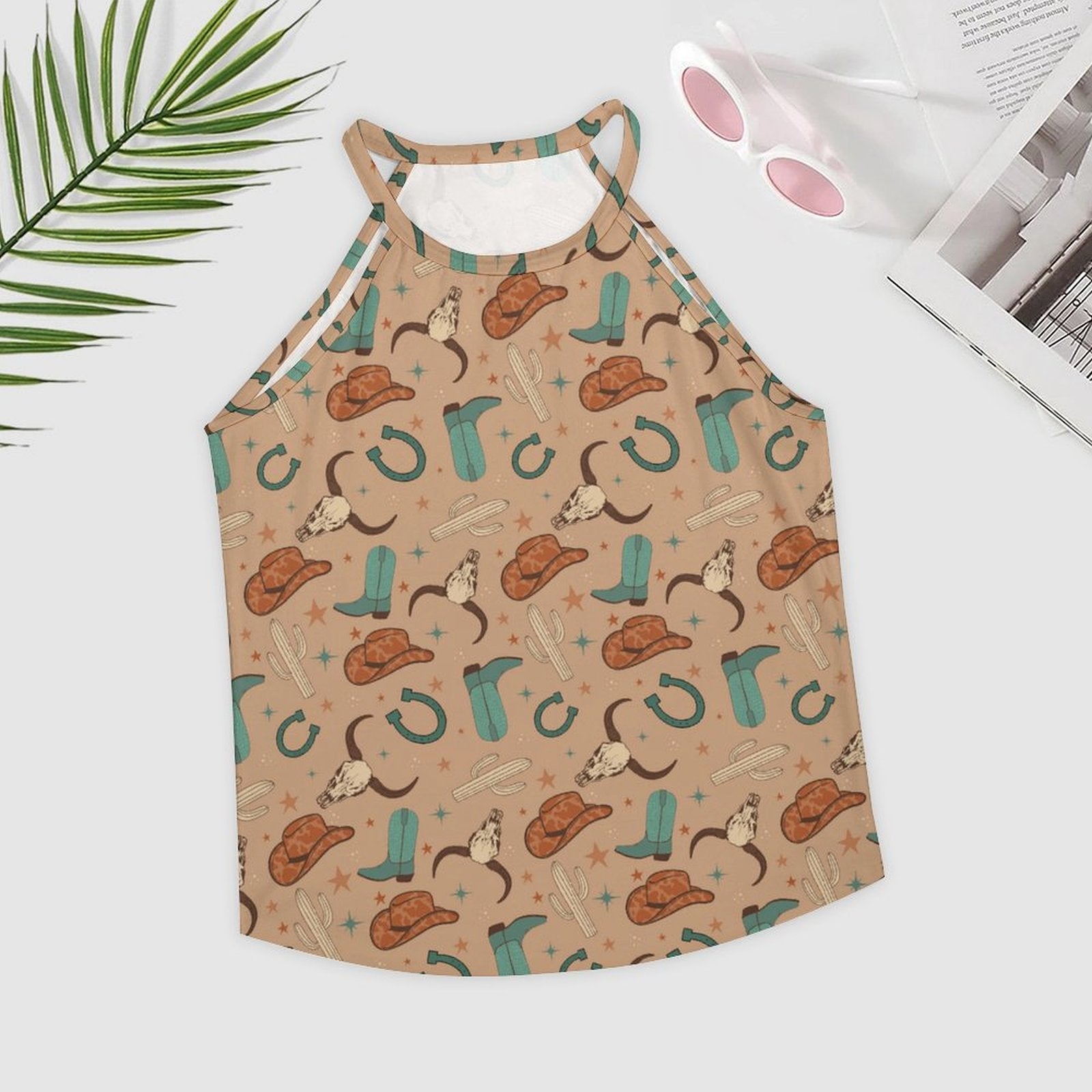 Baha Ranch Western Symbols Tank Top by Baha Ranch Western Wear - product image 2