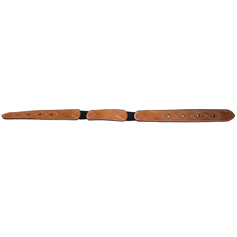 2"X36" Circle Y Off Billet Strap Medium Brown