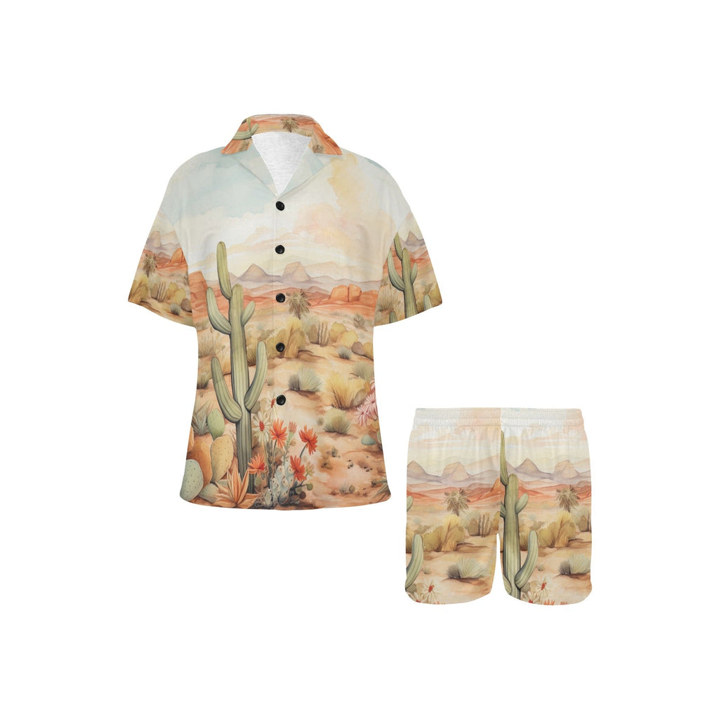 Baha Ranch Watercolor Desert Women's Western Pajama Set by Baha Ranch Western Wear - product image 2