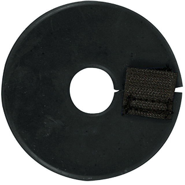 Classic Equine Comfort Non Toxic Rubber Bit Guard Hook Loop Closure Black